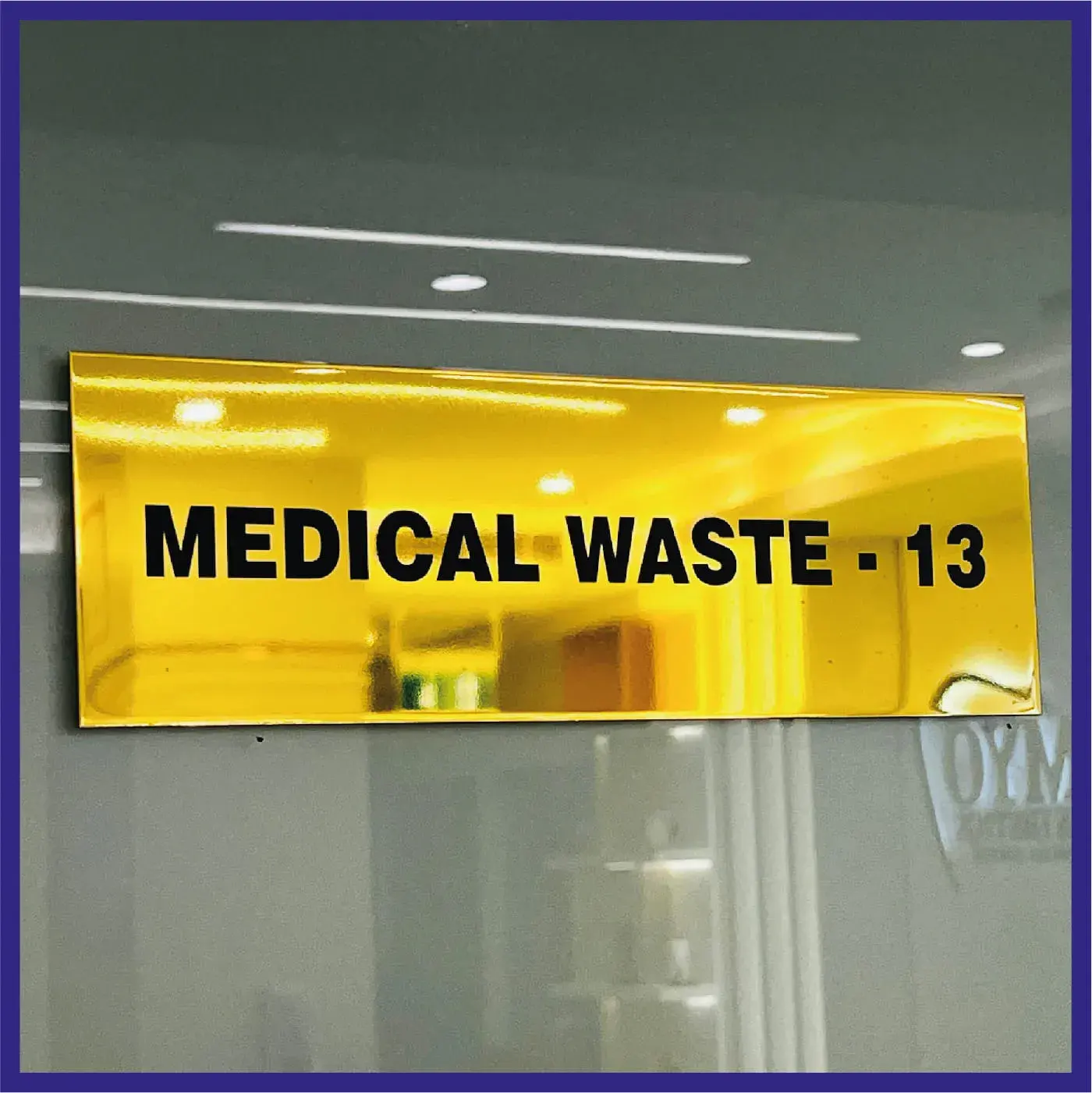 Medical Signage sample 2
